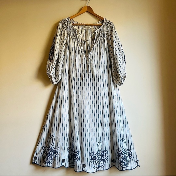Innika Choo Hugh Jesmok Dress in Ikat Print - Picture 5 of 16